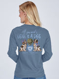 Simply Southern Love Dog - Adult & Kids T-Shirts, Sweatshirts & Hoodies apparel design preview 1