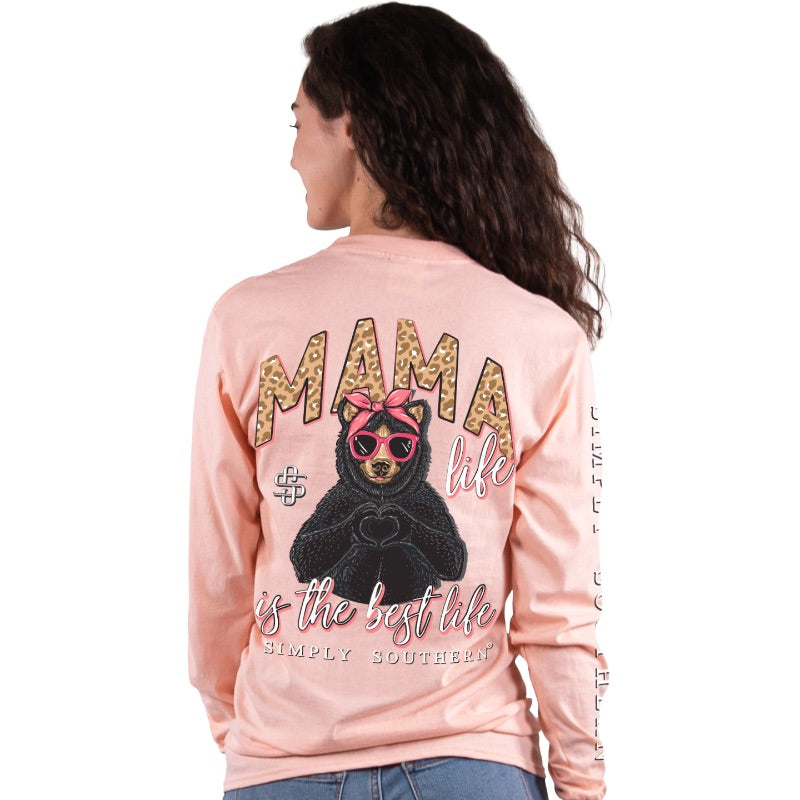 SALE Simply Southern Mama Bear Life - Adult & Kids T-Shirts, Sweatshirts & Hoodies apparel design preview 1