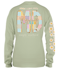 Simply Southern Good Vibes Maryland - Adult & Kids T-Shirts, Sweatshirts & Hoodies apparel design preview 1