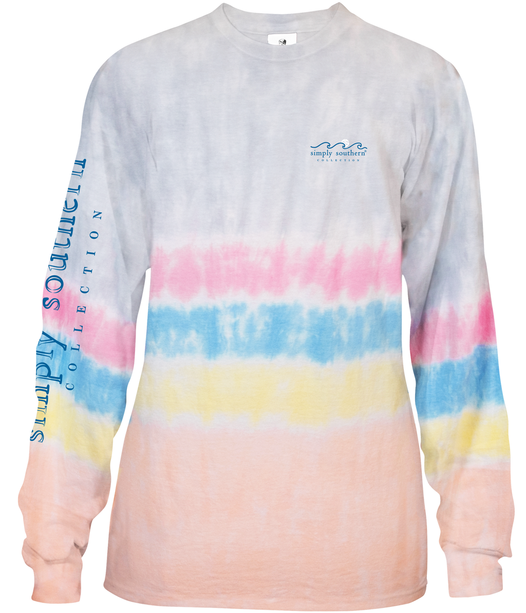 SALE Simply Southern Mightier Than The Sea Tie Dye - Adult & Kids T-Shirts, Sweatshirts & Hoodies apparel design preview 2
