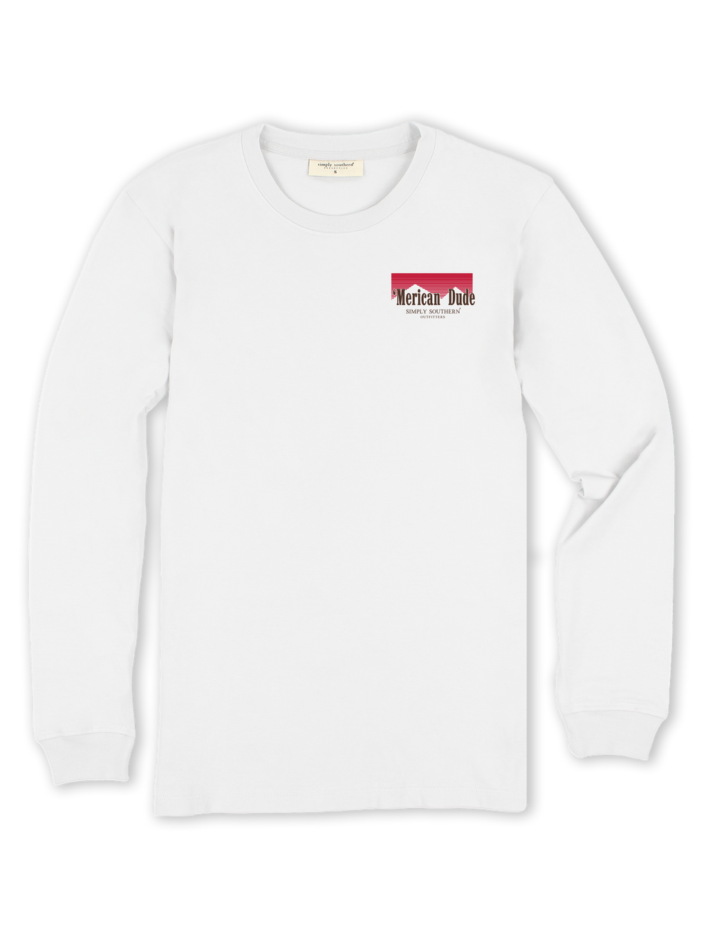 Simply Southern Merican Dude Horses - Adult & Kids T-Shirts, Sweatshirts & Hoodies apparel design preview 2