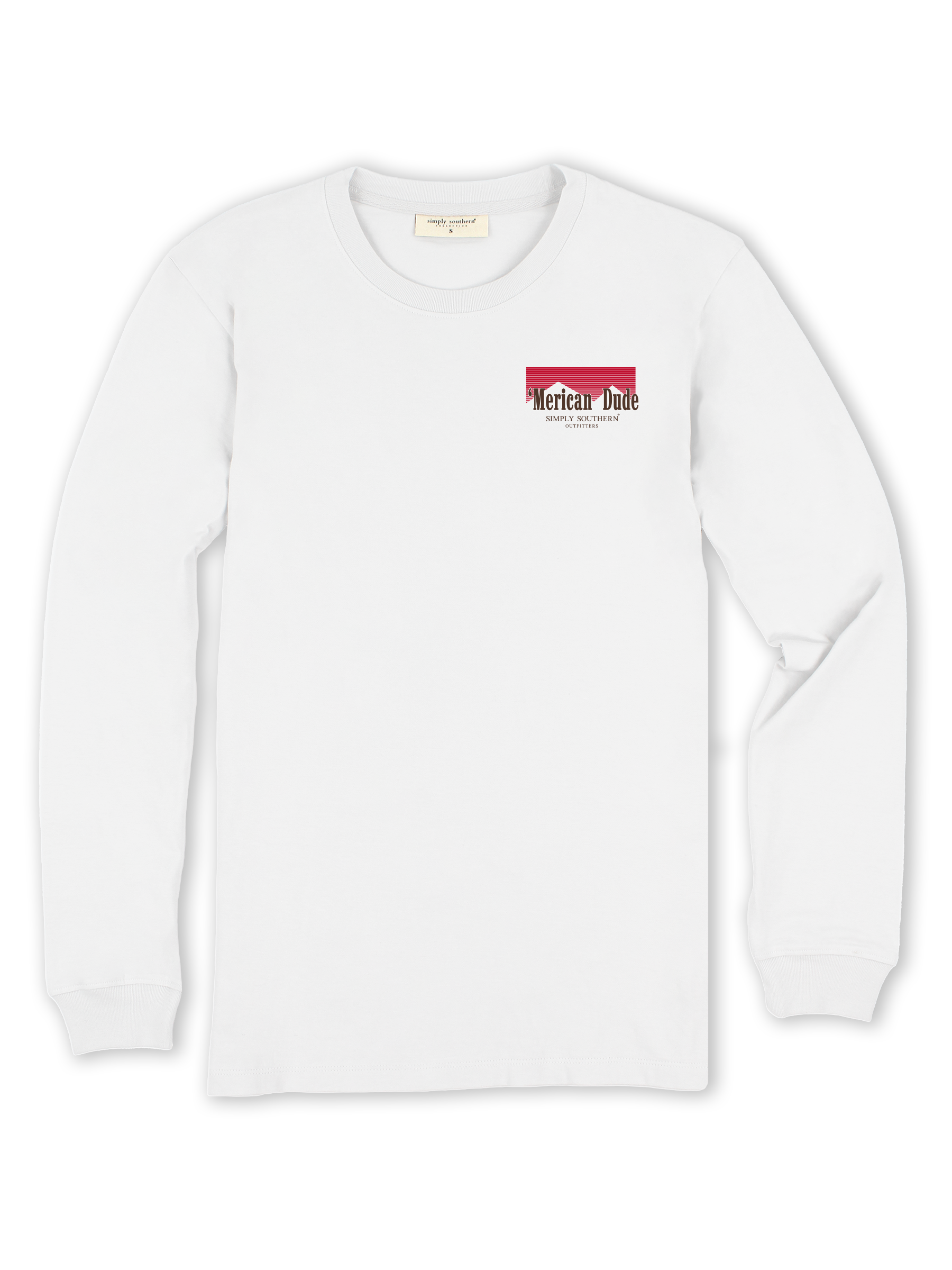 Simply Southern Merican Dude Horses - Adult & Kids T-Shirts, Sweatshirts & Hoodies apparel design preview 2