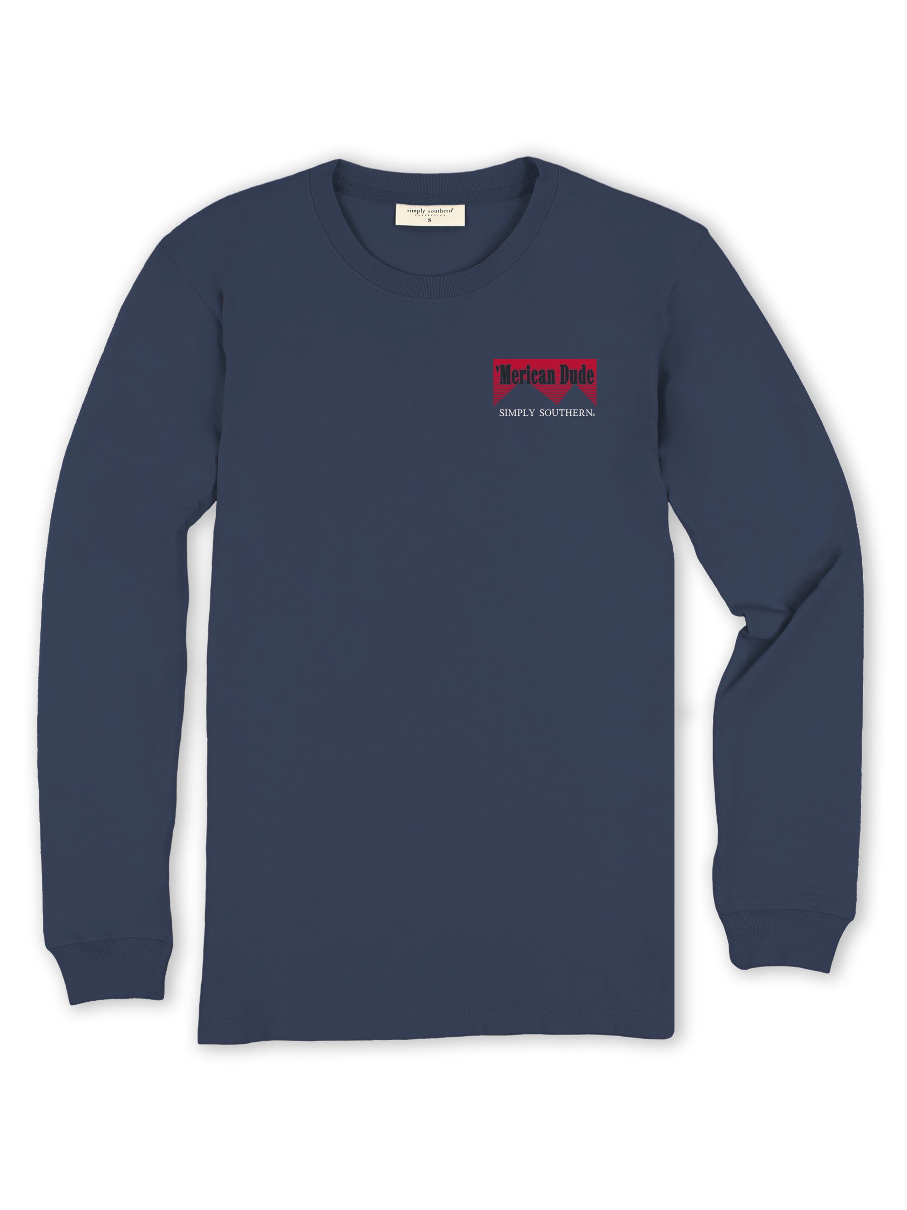 Simply Southern Merican Dude Western - Adult & Kids T-Shirts, Sweatshirts & Hoodies apparel design preview 2