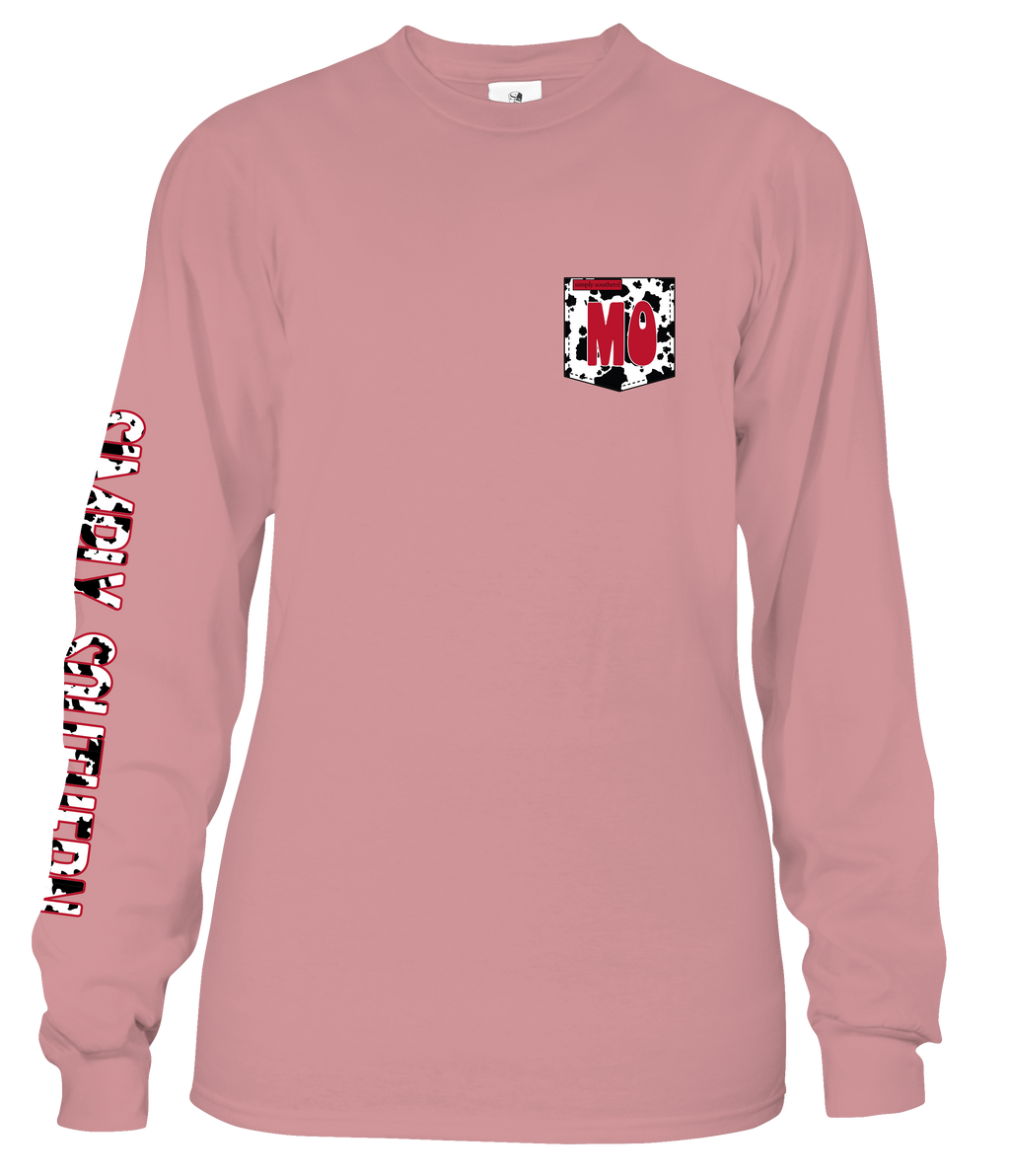 SALE Simply Southern Missouri Girl Cow Print - Adult & Kids T-Shirts, Sweatshirts & Hoodies apparel design preview 2