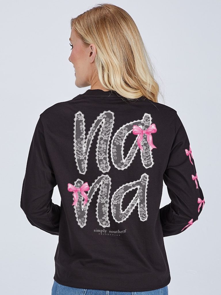 Simply Southern Nana Bows - Adult & Kids T-Shirts, Sweatshirts & Hoodies apparel design preview 1