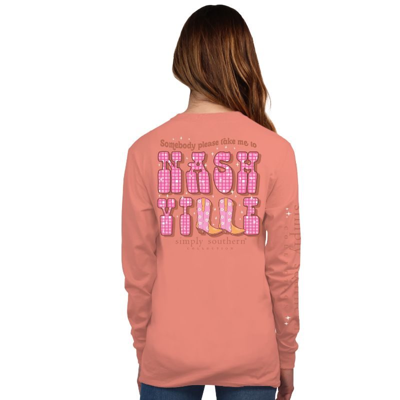 Simply Southern Nashville Tennessee - Adult & Kids T-Shirts, Sweatshirts & Hoodies apparel design preview 2