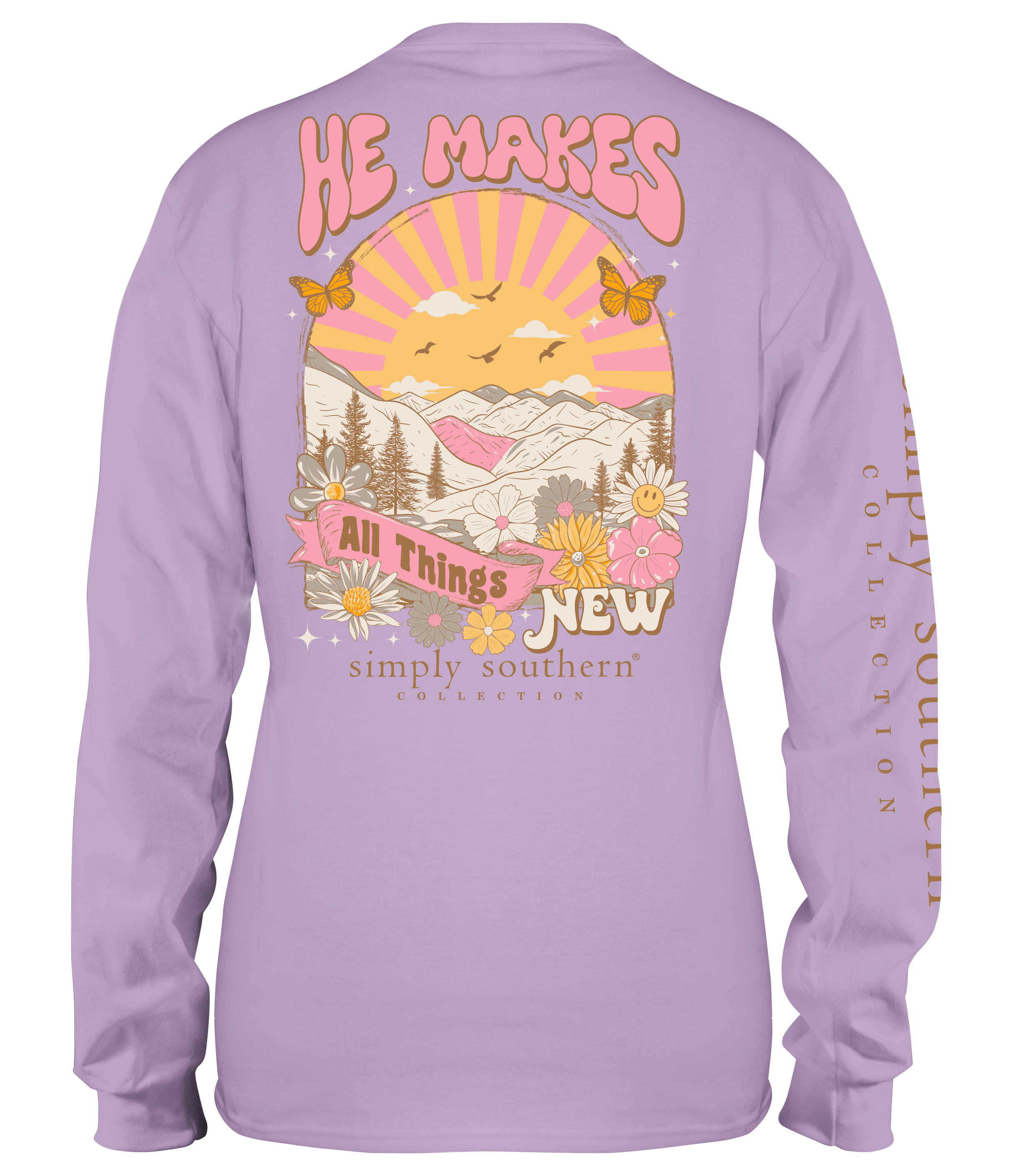 Simply Southern All Things New - Adult & Kids T-Shirts, Sweatshirts & Hoodies apparel design preview 1