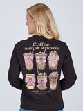 Simply Southern Nicer Coffee - Adult & Kids T-Shirts, Sweatshirts & Hoodies apparel design preview 1