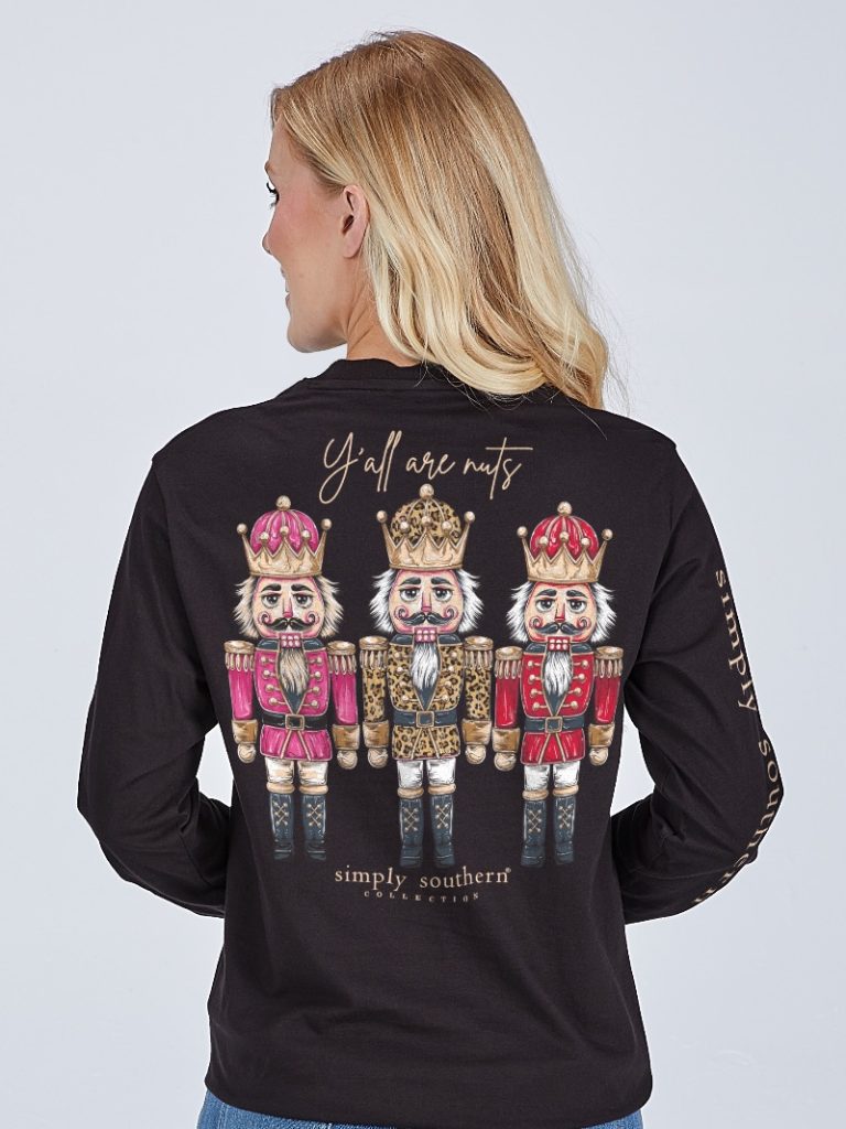 Simply Southern Nutcracker Holiday - Adult & Kids T-Shirts, Sweatshirts & Hoodies apparel design preview 2