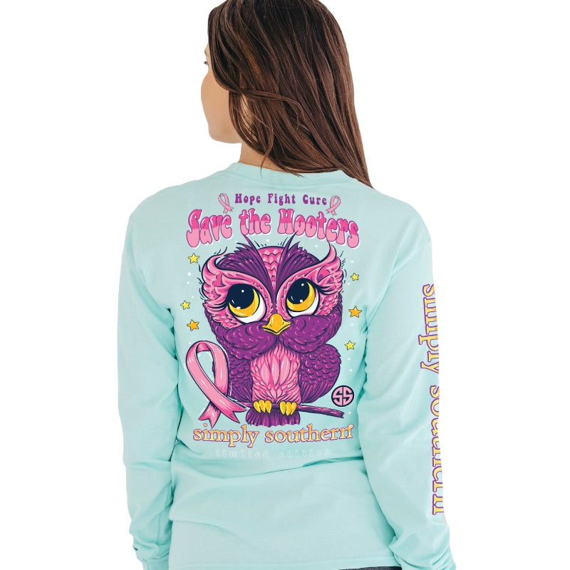 SALE Simply Southern Owl Hope Fight Cure Cancer - Adult & Kids T-Shirts, Sweatshirts & Hoodies apparel design preview 1