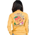 SALE Simply Southern Preppy Just Peachy - Adult & Kids T-Shirts, Sweatshirts & Hoodies apparel design preview 1
