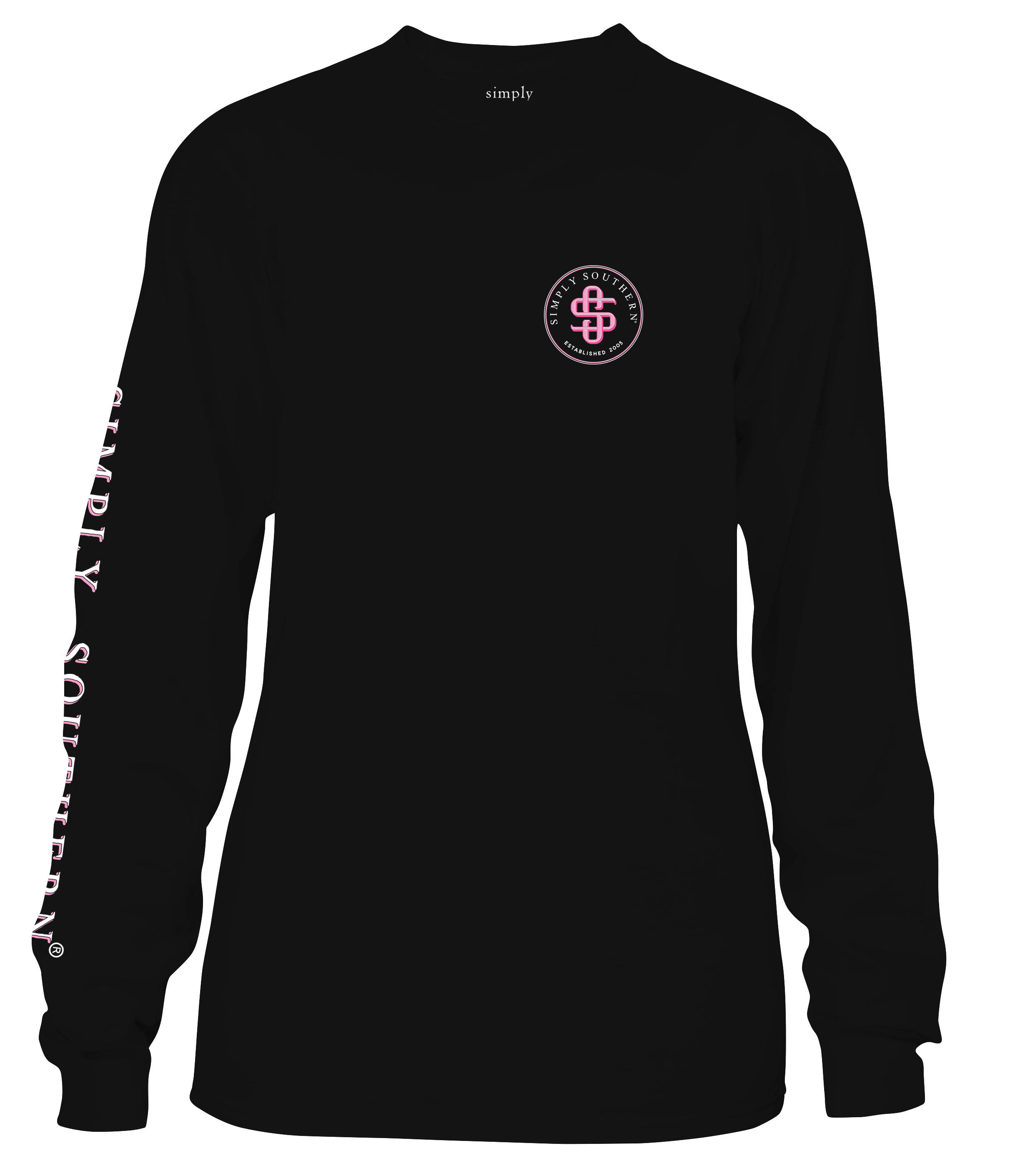 SALE Simply Southern Pink Ribbon Cure Cancer - Adult & Kids T-Shirts, Sweatshirts & Hoodies apparel design preview 2