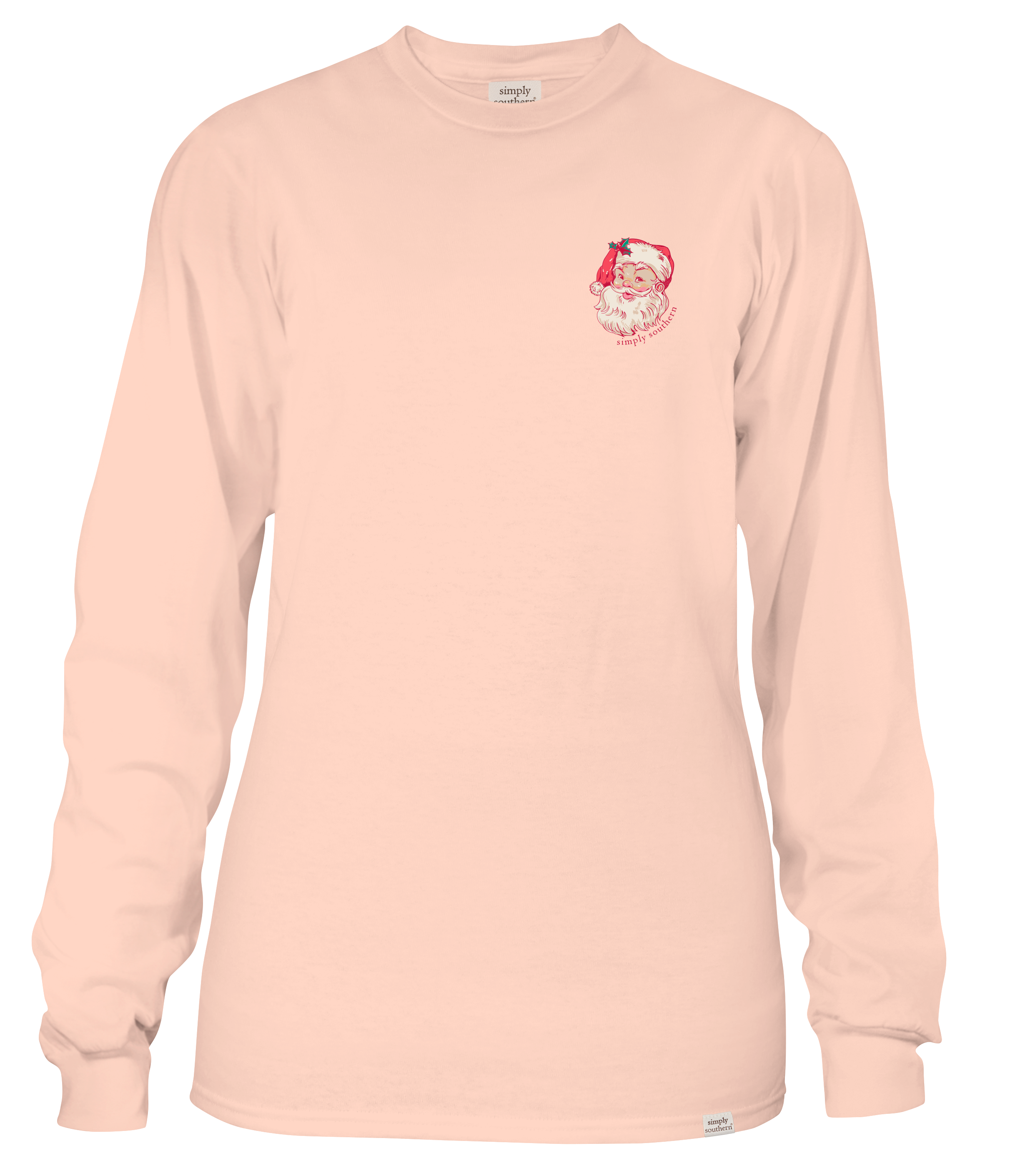 Simply Southern Retro Santa Holiday - Adult & Kids T-Shirts, Sweatshirts & Hoodies apparel design preview 2