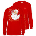 SALE Simply Southern Preppy Believe Santa Holiday - Adult & Kids T-Shirts, Sweatshirts & Hoodies apparel design preview 1