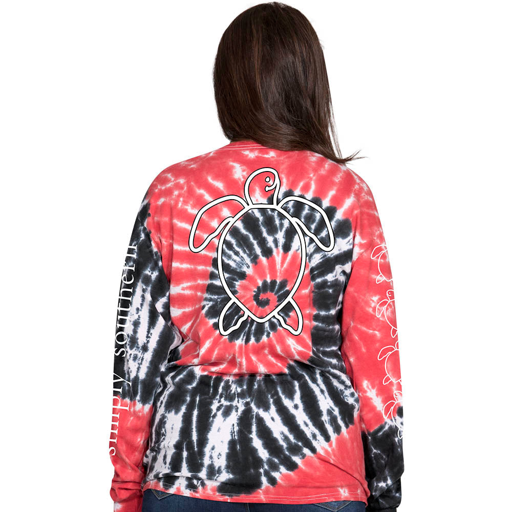 SALE Simply Southern Youth Preppy Hurricane TieDye - Adult & Kids T-Shirts, Sweatshirts & Hoodies apparel design preview 2