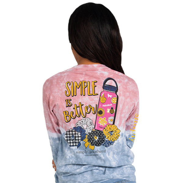 SALE Simply Southern Simple Is Better VSCO girl Tie - Adult & Kids T-Shirts, Sweatshirts & Hoodies apparel design preview 2