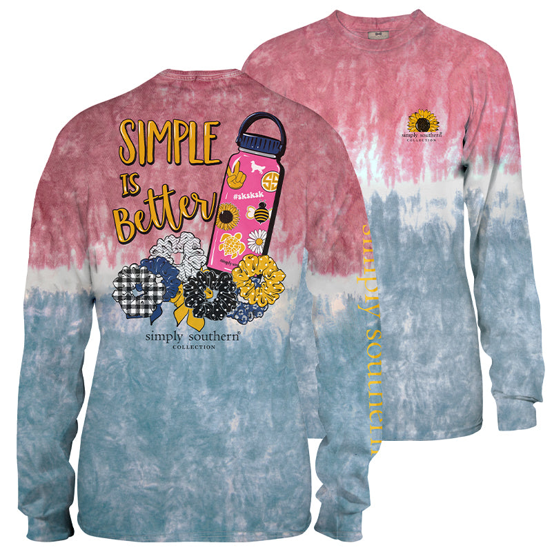 SALE Simply Southern Simple Is Better VSCO girl Tie - Adult & Kids T-Shirts, Sweatshirts & Hoodies apparel design preview 1