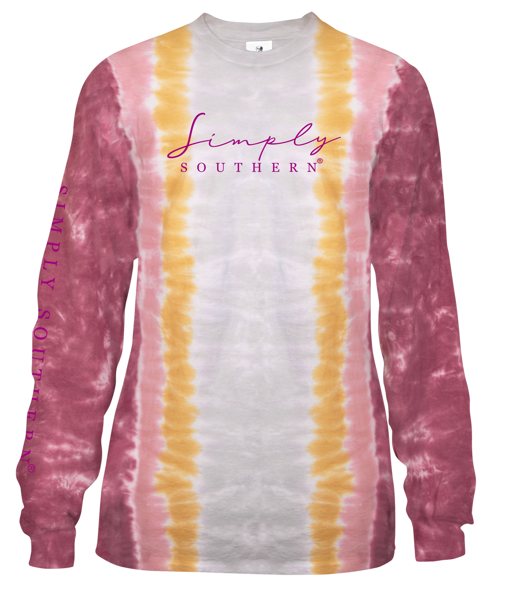 SALE Simply Southern Mountains Night Stars Tie Dye - Adult & Kids T-Shirts, Sweatshirts & Hoodies apparel design preview 2