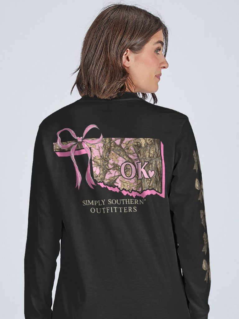 Simply Southern Oklahoma Camo Bow - Adult & Kids T-Shirts, Sweatshirts & Hoodies apparel design preview 1