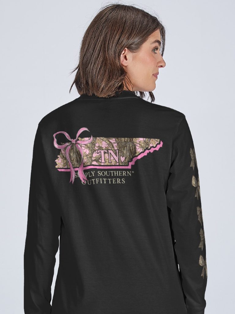 Simply Southern Tennessee Camo Bow - Adult & Kids T-Shirts, Sweatshirts & Hoodies apparel design preview 1
