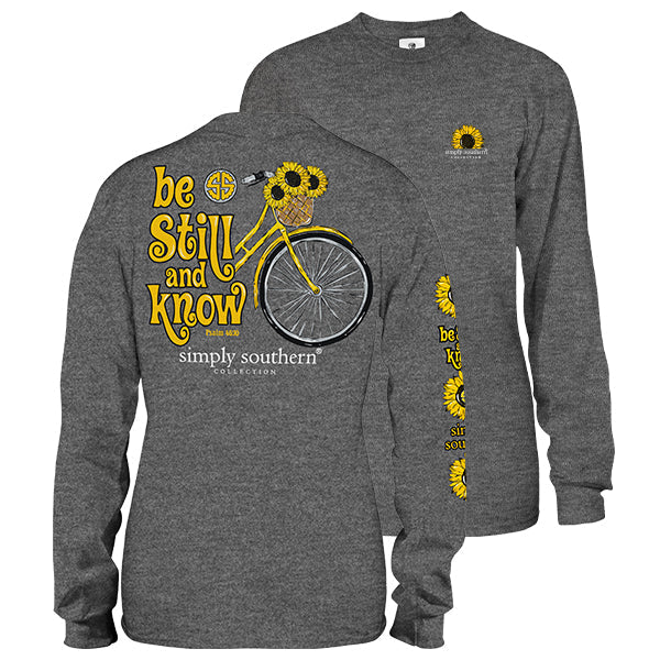 SALE Simply Southern Preppy Be Still And Know - Adult & Kids T-Shirts, Sweatshirts & Hoodies apparel design preview 1