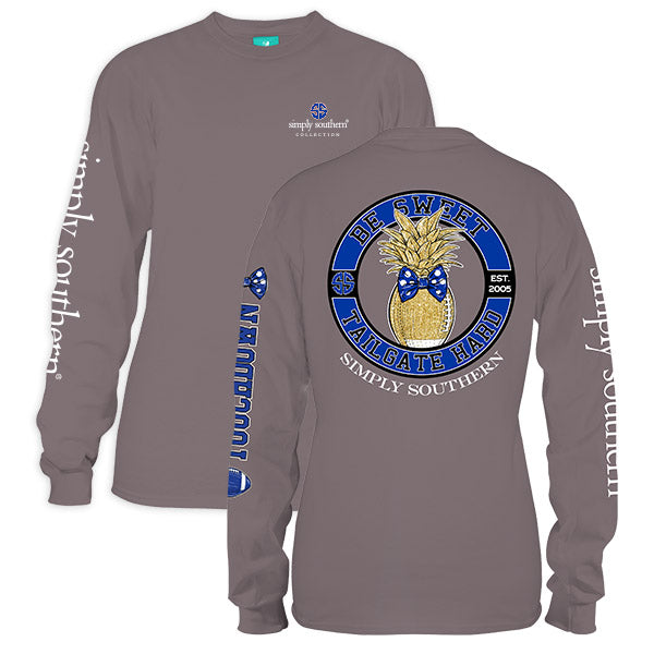 SALE Simply Southern Preppy Be Sweet Tailgate Hard - Adult & Kids T-Shirts, Sweatshirts & Hoodies apparel design preview 1