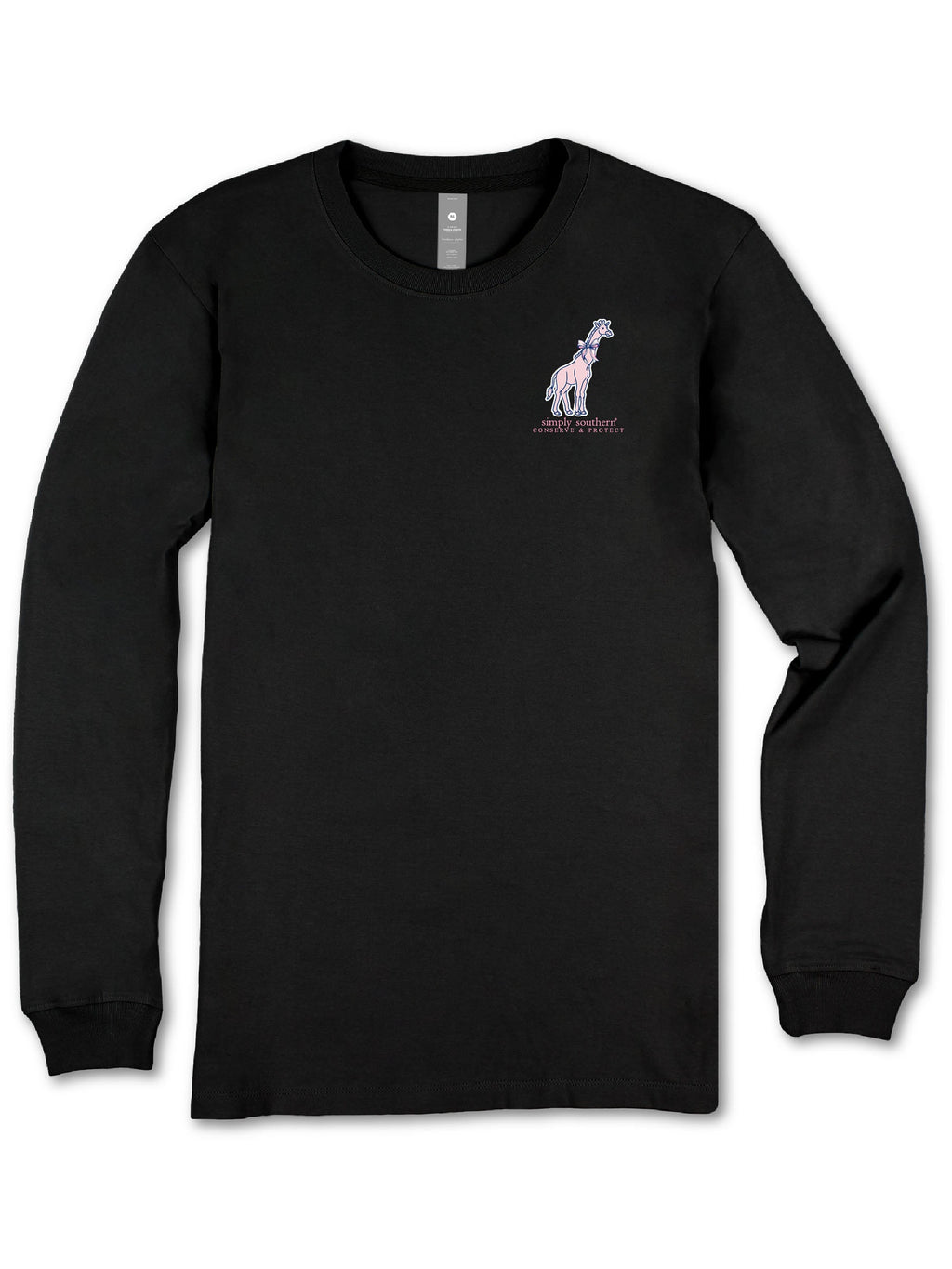 Simply Southern Giraffe Tracker Flowers - Adult & Kids T-Shirts, Sweatshirts & Hoodies apparel design preview 2
