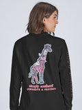 Simply Southern Giraffe Tracker Flowers - Adult & Kids T-Shirts, Sweatshirts & Hoodies apparel design preview 1