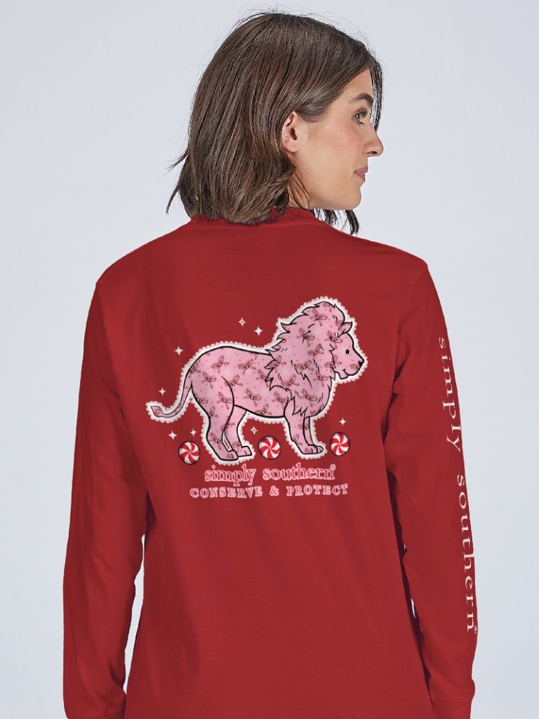 Simply Southern Lion Tracker Candy Holiday - Adult & Kids T-Shirts, Sweatshirts & Hoodies apparel design preview 1