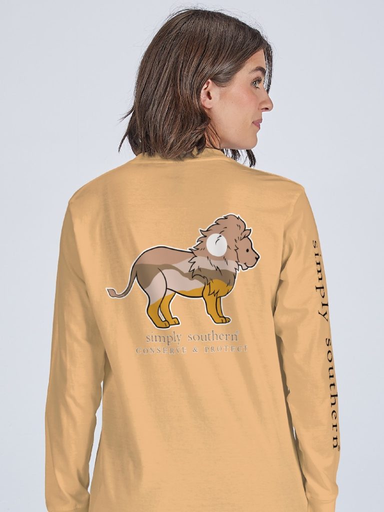 Simply Southern Lion Tracker Mountain - Adult & Kids T-Shirts, Sweatshirts & Hoodies apparel design preview 1