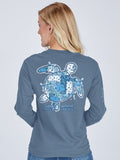 Simply Southern Turtle Tracker Floral - Adult & Kids T-Shirts, Sweatshirts & Hoodies apparel design preview 1