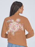 Simply Southern Turtle Tracker Flowers - Adult & Kids T-Shirts, Sweatshirts & Hoodies apparel design preview 1