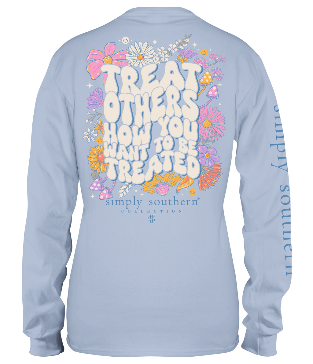 Simply Southern Treat Others - Adult & Kids T-Shirts, Sweatshirts & Hoodies apparel design preview 1