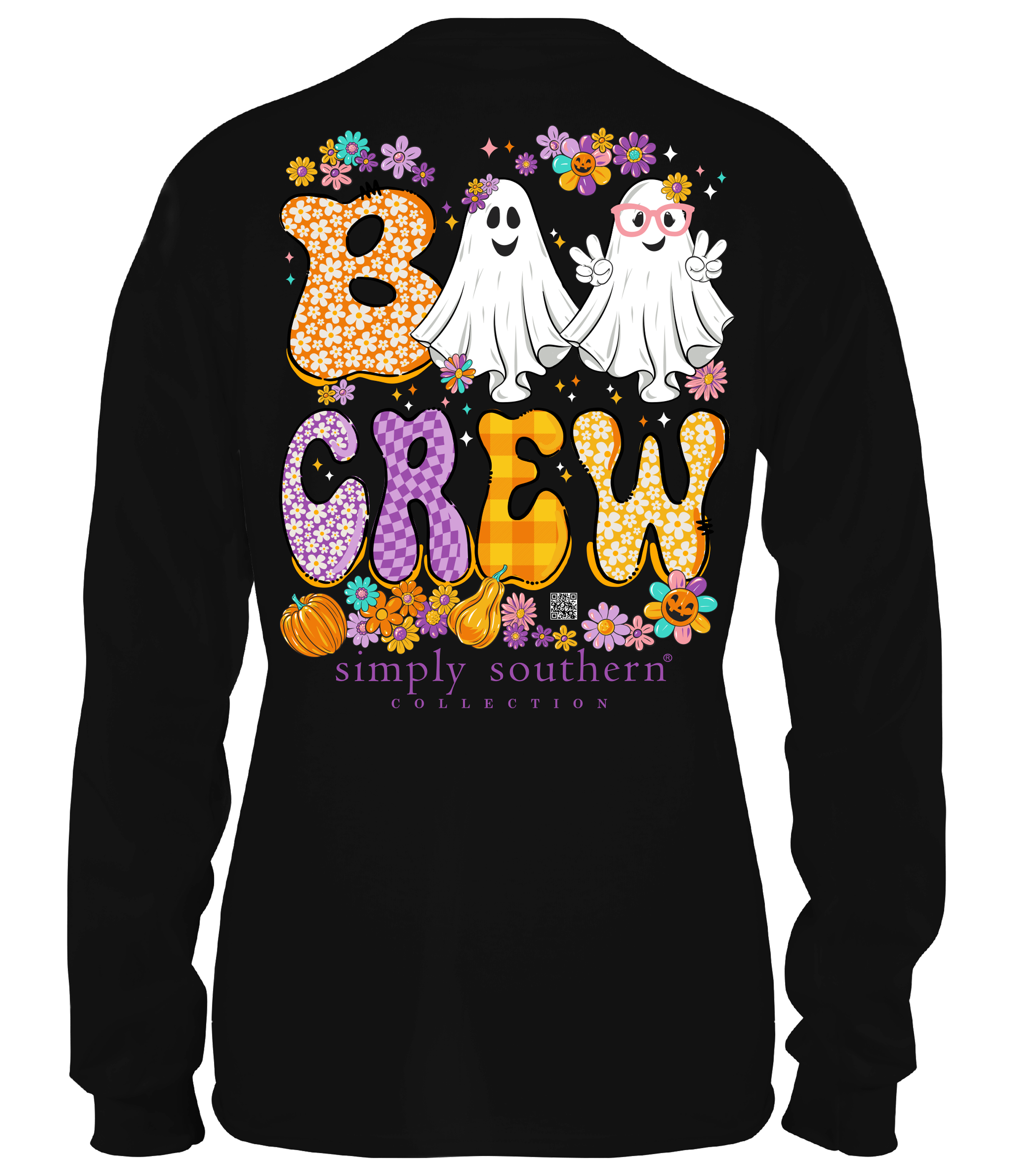 Simply Southern Boo Crew Halloween - Adult & Kids T-Shirts, Sweatshirts & Hoodies apparel design preview 1