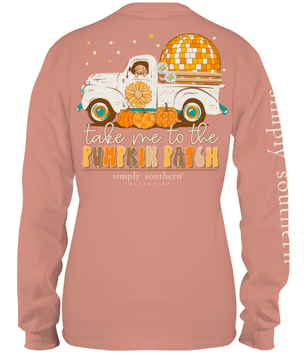 SALE Simply Southern Pumpkin Patch Fall - Adult & Kids T-Shirts, Sweatshirts & Hoodies apparel design preview 1