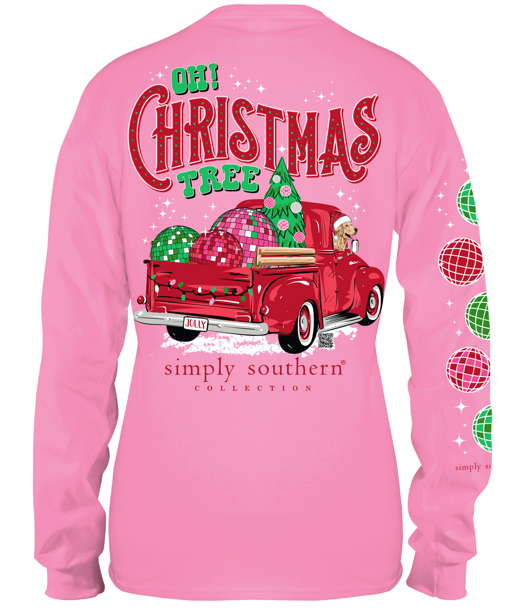 SALE Simply Southern Oh Christmas Tree - Adult & Kids T-Shirts, Sweatshirts & Hoodies apparel design preview 1