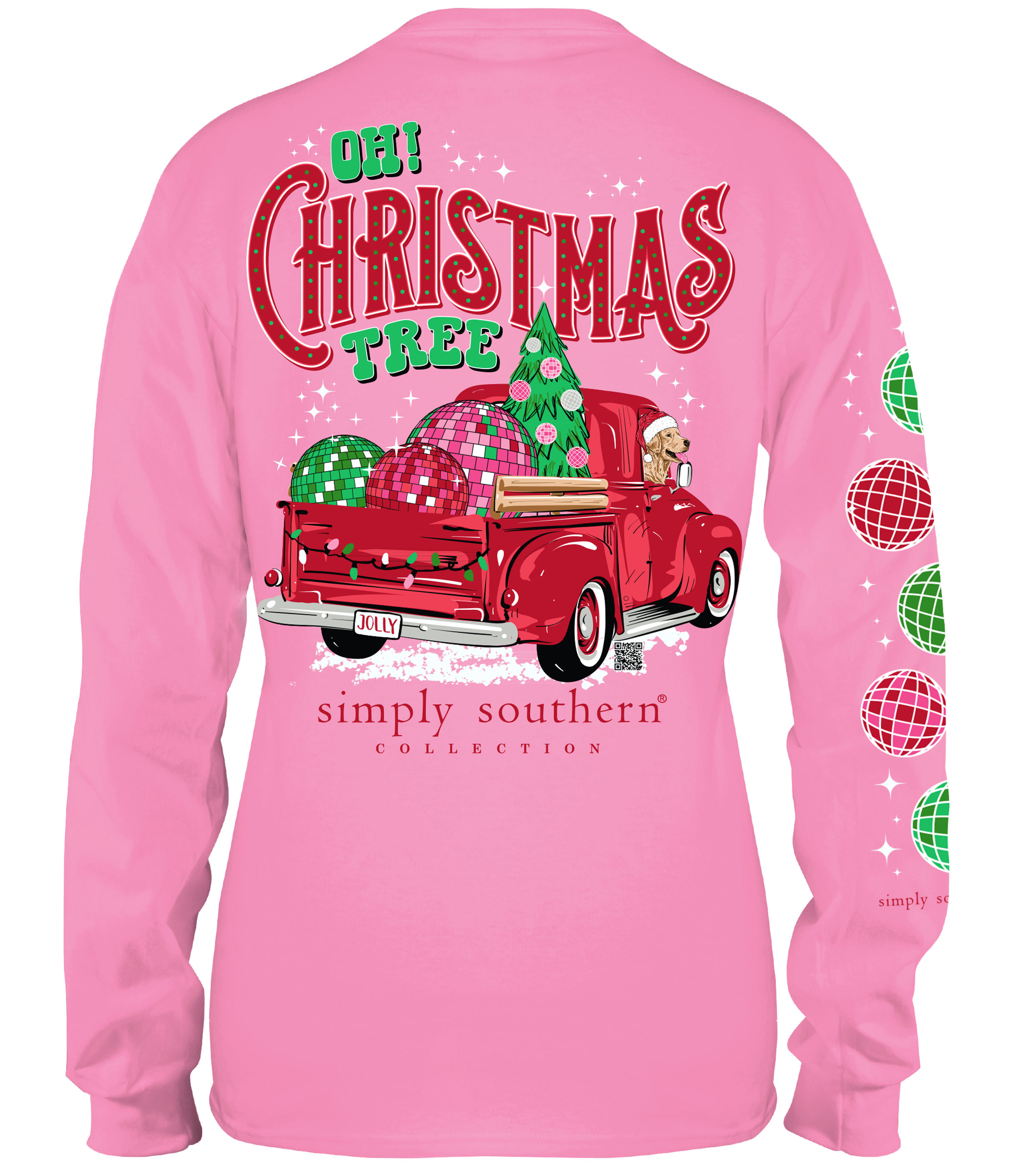 SALE Simply Southern Oh Christmas Tree - Adult & Kids T-Shirts, Sweatshirts & Hoodies apparel design preview 1