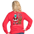 SALE Simply Southern Preppy Hey Deer Turtle Santa - Adult & Kids T-Shirts, Sweatshirts & Hoodies apparel design preview 1