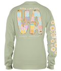 Simply Southern Good Vibes Virginia - Adult & Kids T-Shirts, Sweatshirts & Hoodies apparel design preview 1