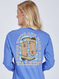 Simply Southern Walking Boots Vista - Adult & Kids T-Shirts, Sweatshirts & Hoodies apparel design preview 1