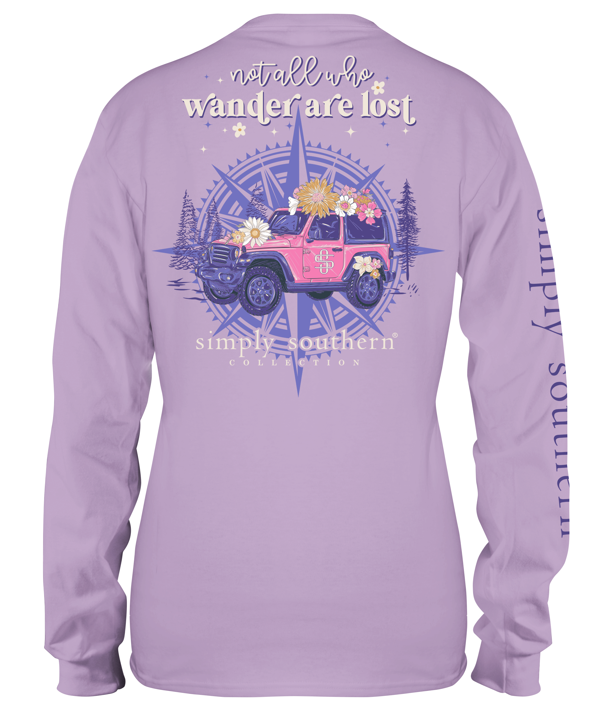 SALE Simply Southern All Who Wander - Adult & Kids T-Shirts, Sweatshirts & Hoodies apparel design preview 1
