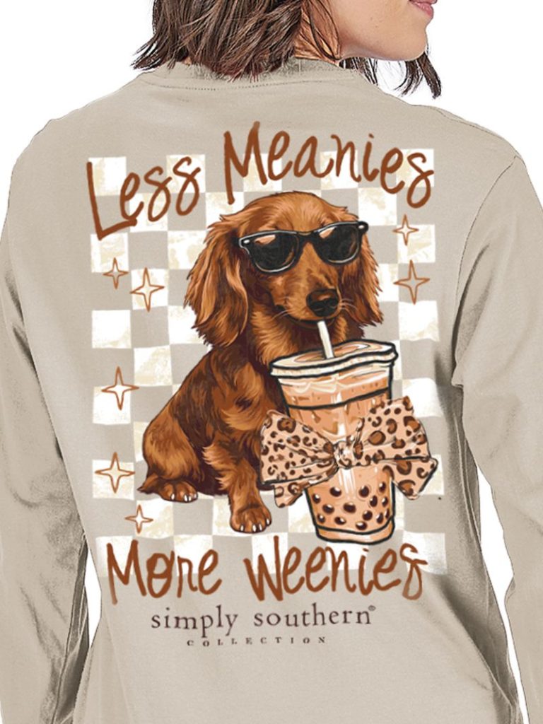 Simply Southern More Weenies Dog - Adult & Kids T-Shirts, Sweatshirts & Hoodies apparel design preview 2