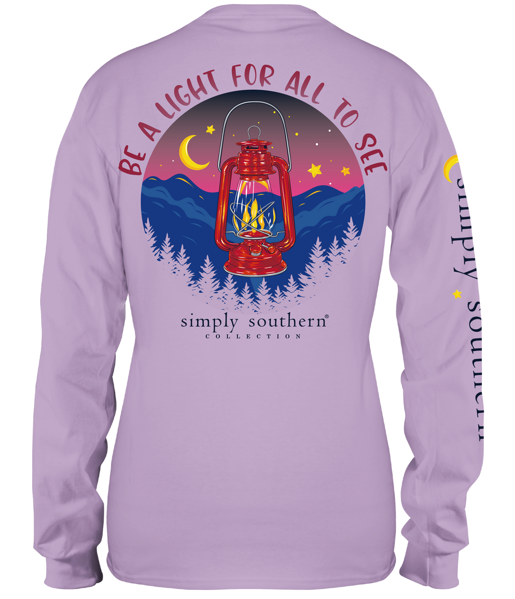 Simply Southern Be A light Lantern - Adult & Kids T-Shirts, Sweatshirts & Hoodies apparel design preview 1