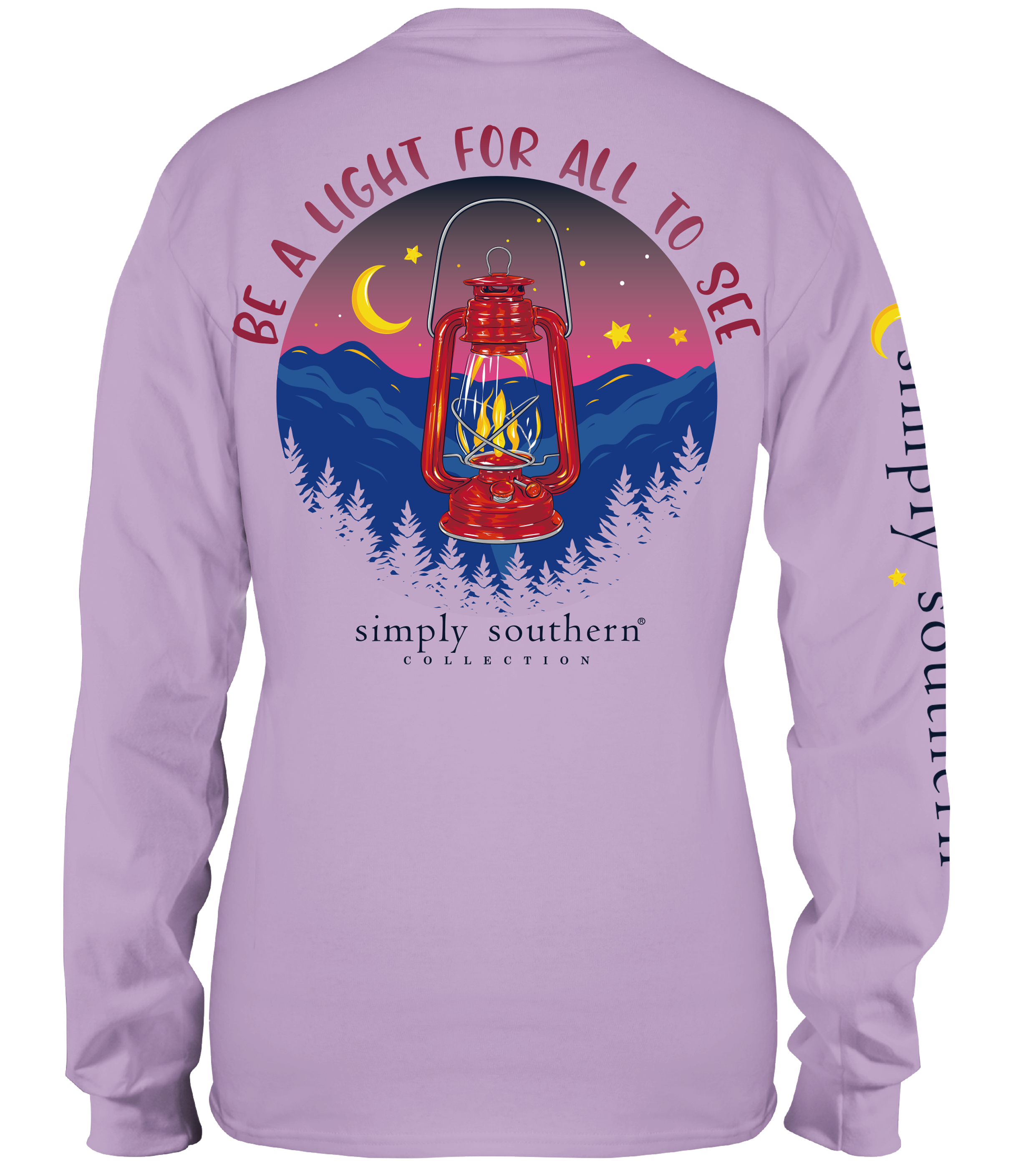 Simply Southern Be A light Lantern - Adult & Kids T-Shirts, Sweatshirts & Hoodies apparel design preview 1