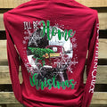 SALE Southern Chics I'll Be Home for Christmas Truck - Adult & Kids T-Shirts, Sweatshirts & Hoodies apparel design preview 1