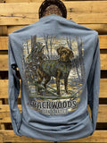 Backwoods Born Raised Timber Dog - Adult & Kids T-Shirts, Sweatshirts & Hoodies apparel design preview 1