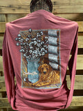 SALE Southern Chics Apparel Puppy with Cotton Bale - Adult & Kids T-Shirts, Sweatshirts & Hoodies apparel design preview 1