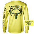 Country Life Outfitters Yellow Camo Realtree Deer - Adult & Kids T-Shirts, Sweatshirts & Hoodies apparel design preview 1