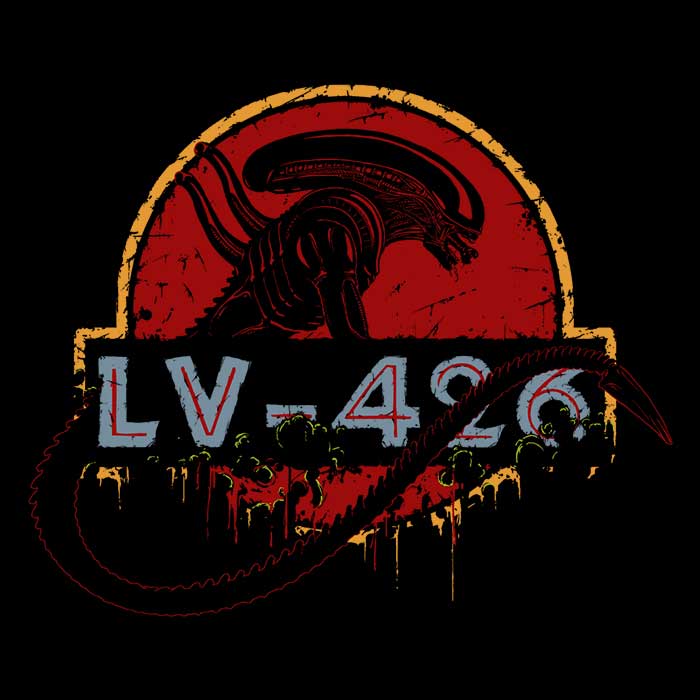LV-426 Youth Apparel - Adult & Kids T-Shirts, Sweatshirts & Hoodies apparel design preview 2