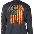 Country Life Outfitters Vintage USA Flag Deer - Adult & Kids T-Shirts, Sweatshirts & Hoodies apparel design preview 1